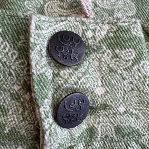 NWT Lucy & Yak Addison Jeans Organic Twill Eldorado Size W28R - Picture 6 of 16